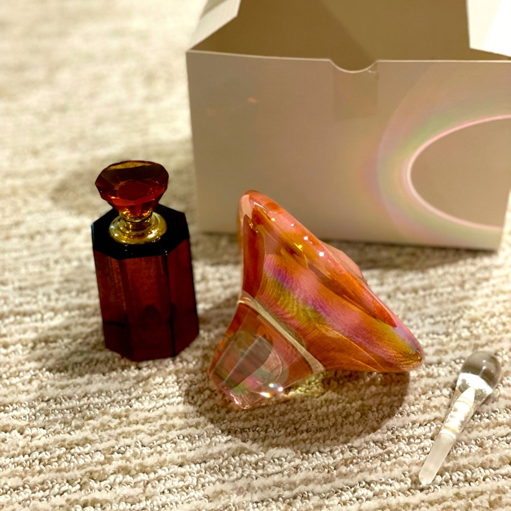 Vintage Glass Perfume Bottles